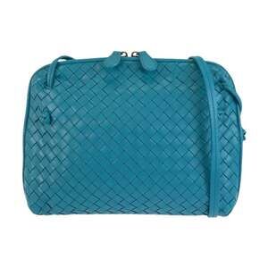 BOTTEGA VENETA Leather Intrecciato Shoulder Bag
